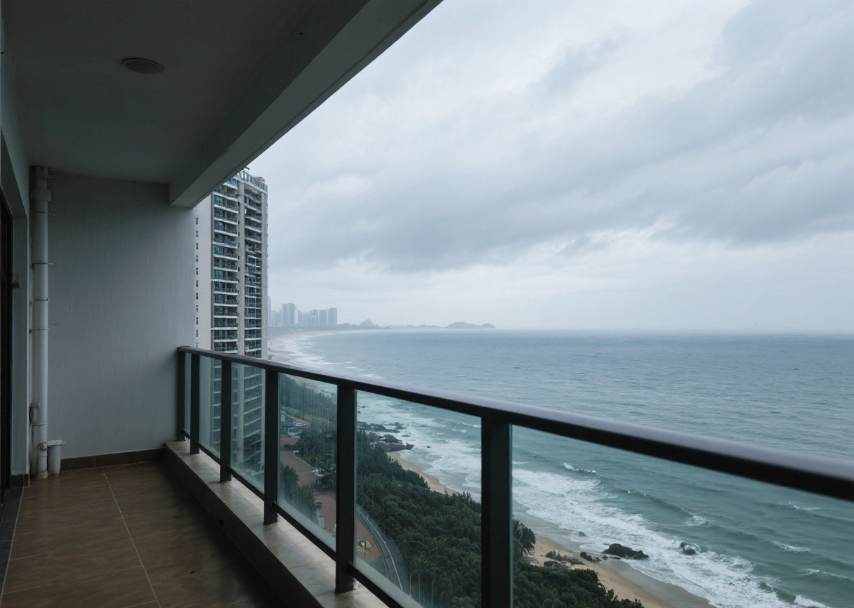 惠州沿海高层住宅与海风天气